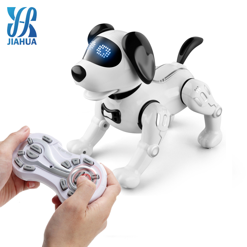 Kids Educational Toys Smart Dog Intelligent Robots Technology Ai Rc Programming Remote Control Stunt Robot Dog 