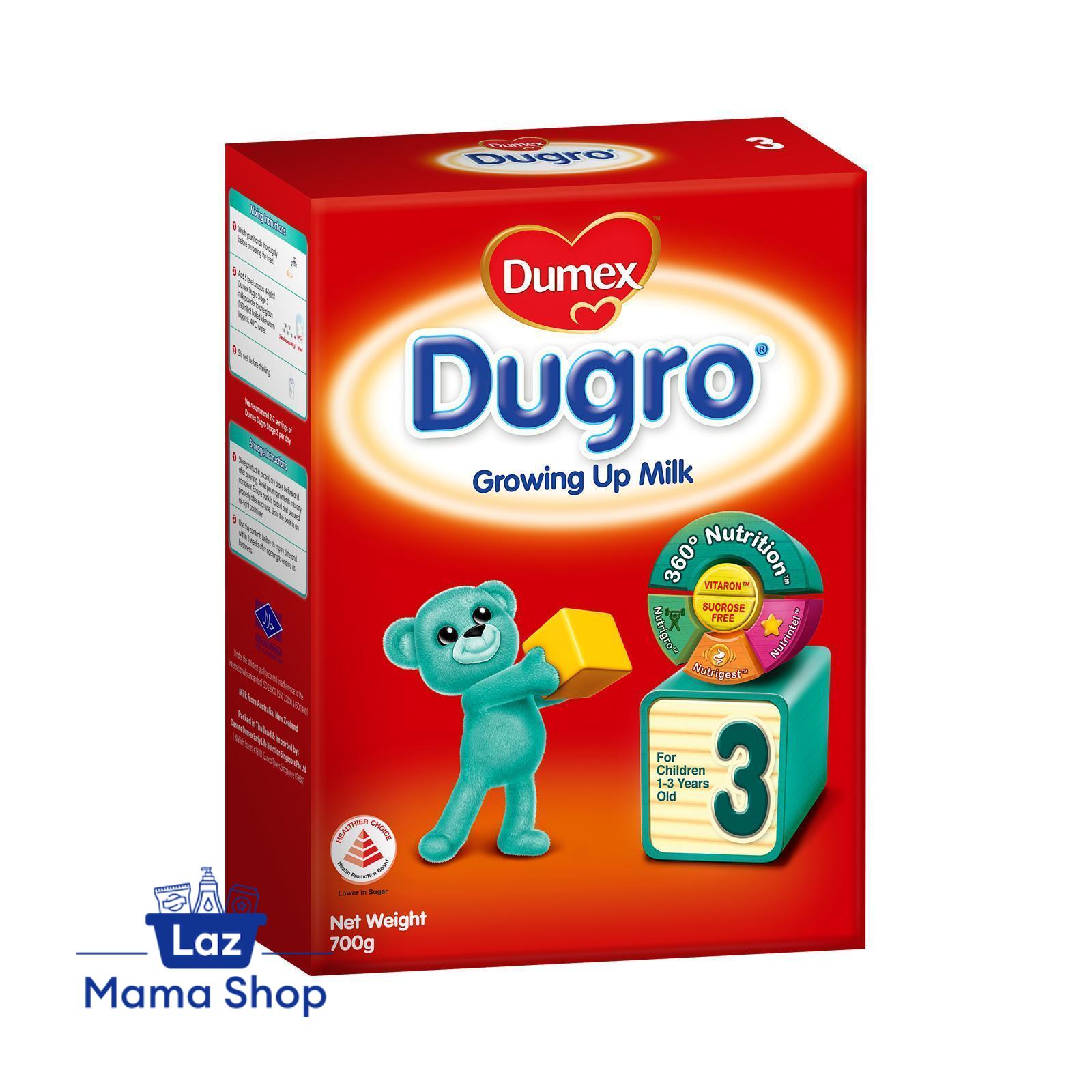 Dumex Dugro Stage 3 Growing Up Baby Formula (700G) (Laz Mama Shop)