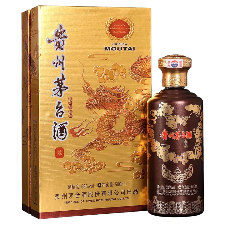 Maotai Feitian Treasure Series Maotai-flavor Liquor 53% [Famous Liquor Jianzhen] 500mL 6 bottles Purple Sand Golden Dragon FCL